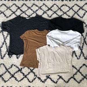 Zara, Uniqlo, H&M shirt bundle